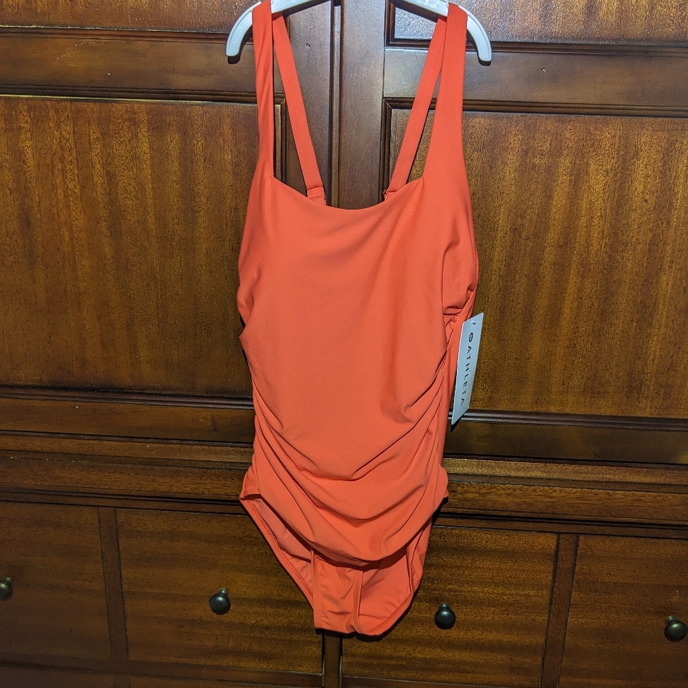 Athleta Swimsuit / Athleta Square Neck One Piece - Picture 5 of 13